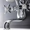 Kingston Brass KS246C Wall Mount Clawfoot Tub Faucet with Hand Shower, Polished Chrome KS246C - alternate 4